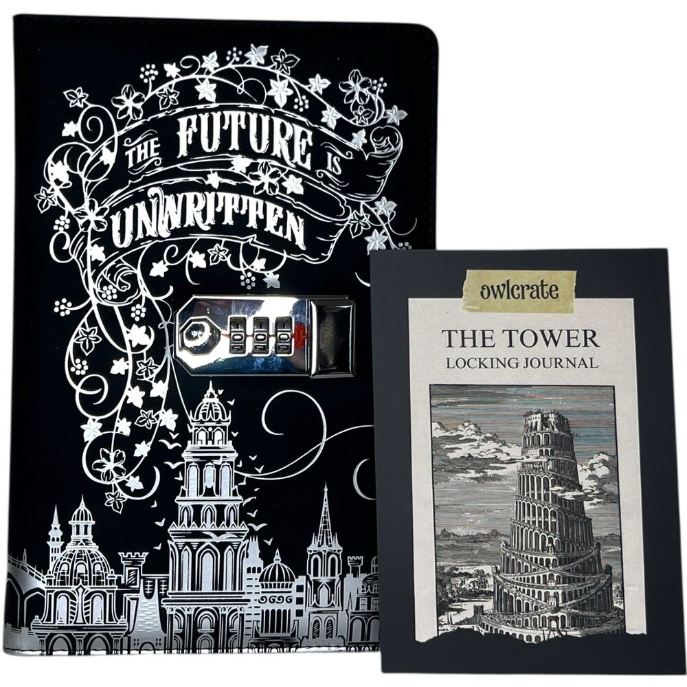 OwlCrate Babel Locking Journal - R.F. Kuang Dark Academia Special Edition Box